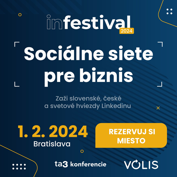 infestival: Sociálne siete pre biznis, registrácia na www.infestival.sk